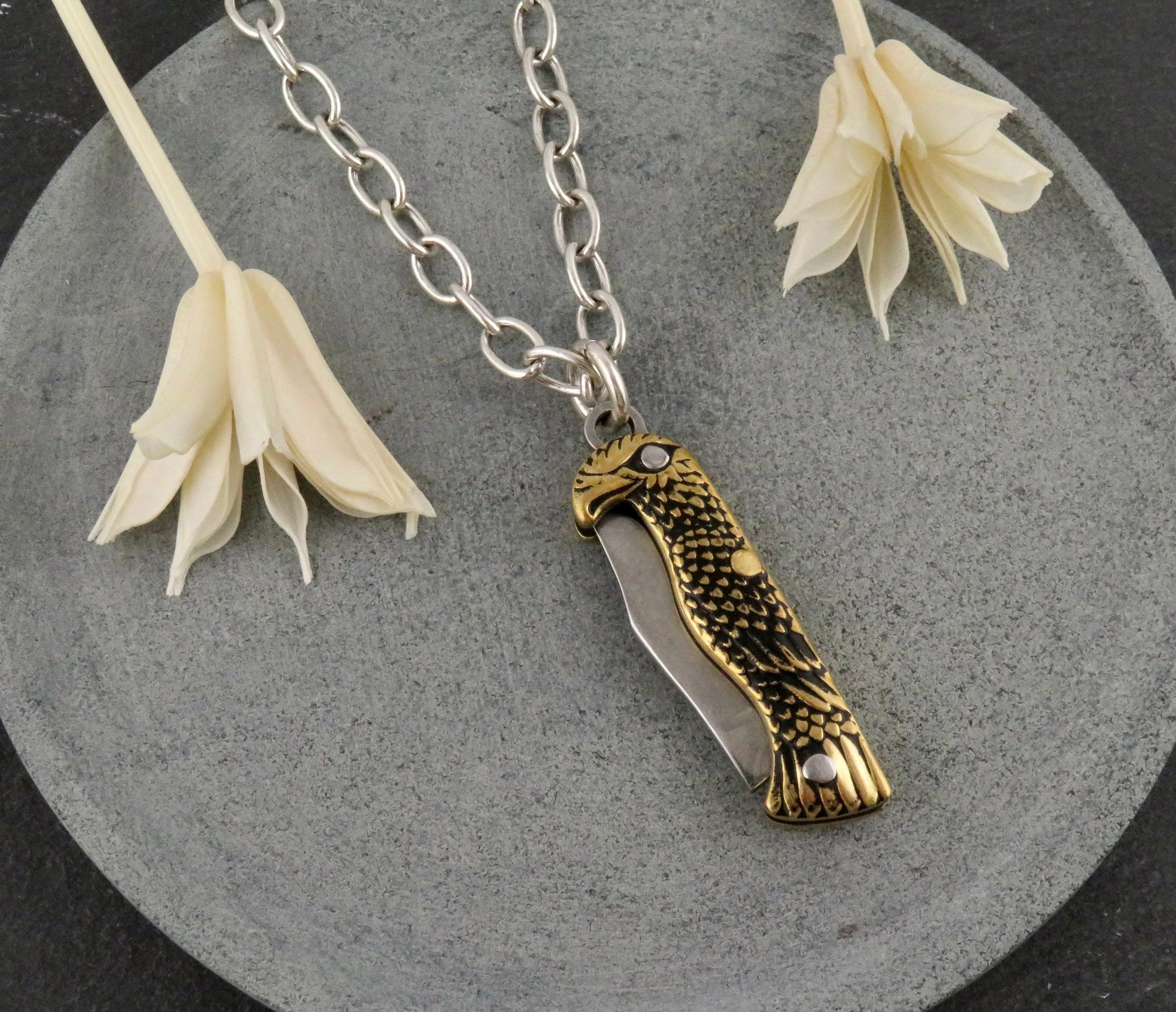 Eagle Mini Knife Necklace