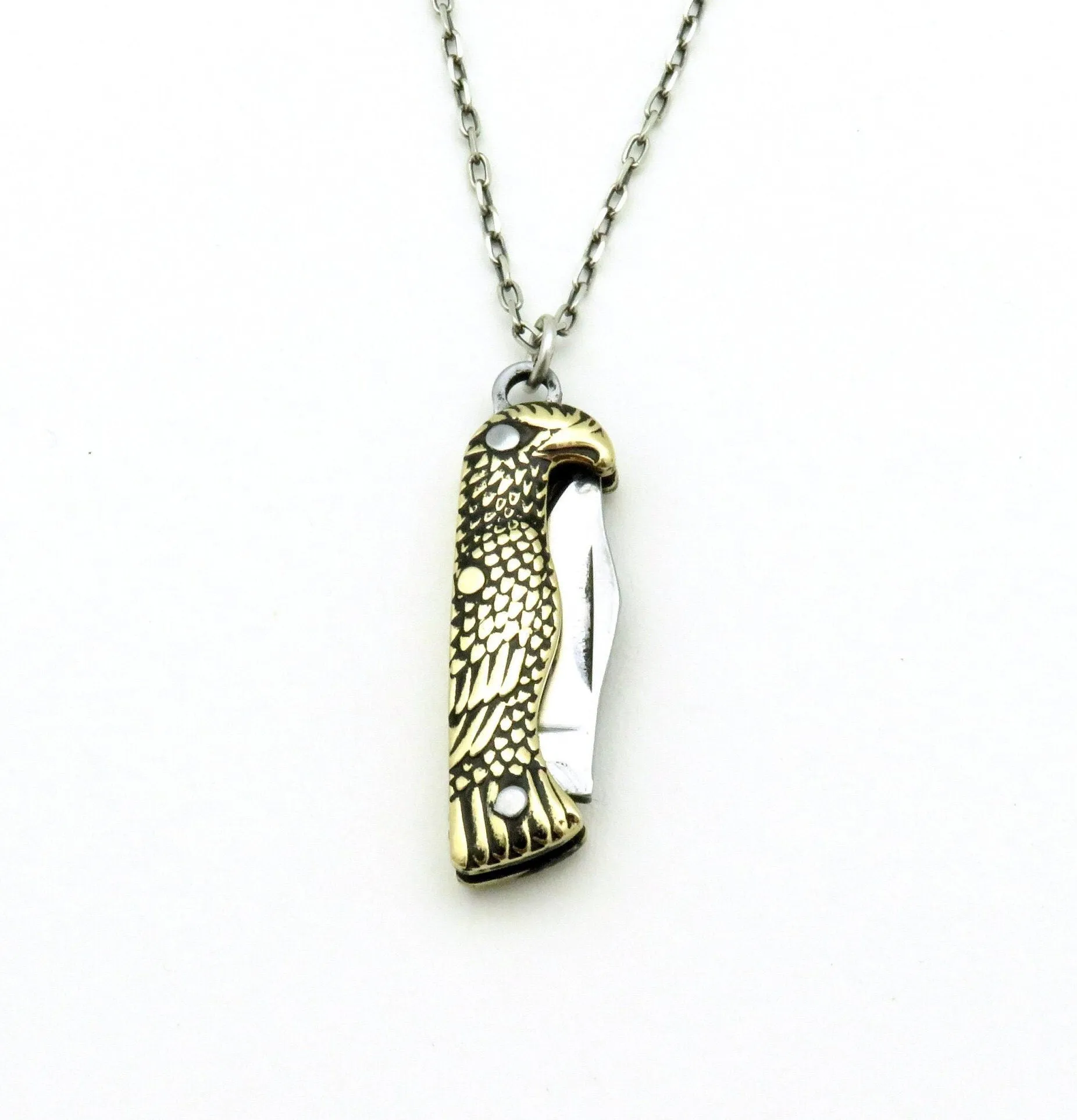 Eagle Mini Knife Necklace