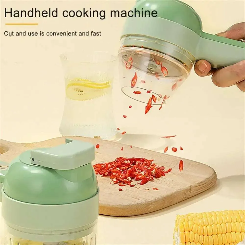 Electric 4-in-1 Food Processor