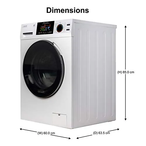 Equator Advanced Appliances 9/6 kg Washing Machine   Heat Dryer Sanitize Allergy Quiet