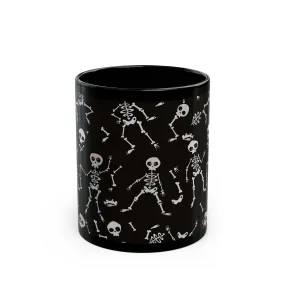 Funny Skeletons Halloween Black Mug (11oz, 15oz)