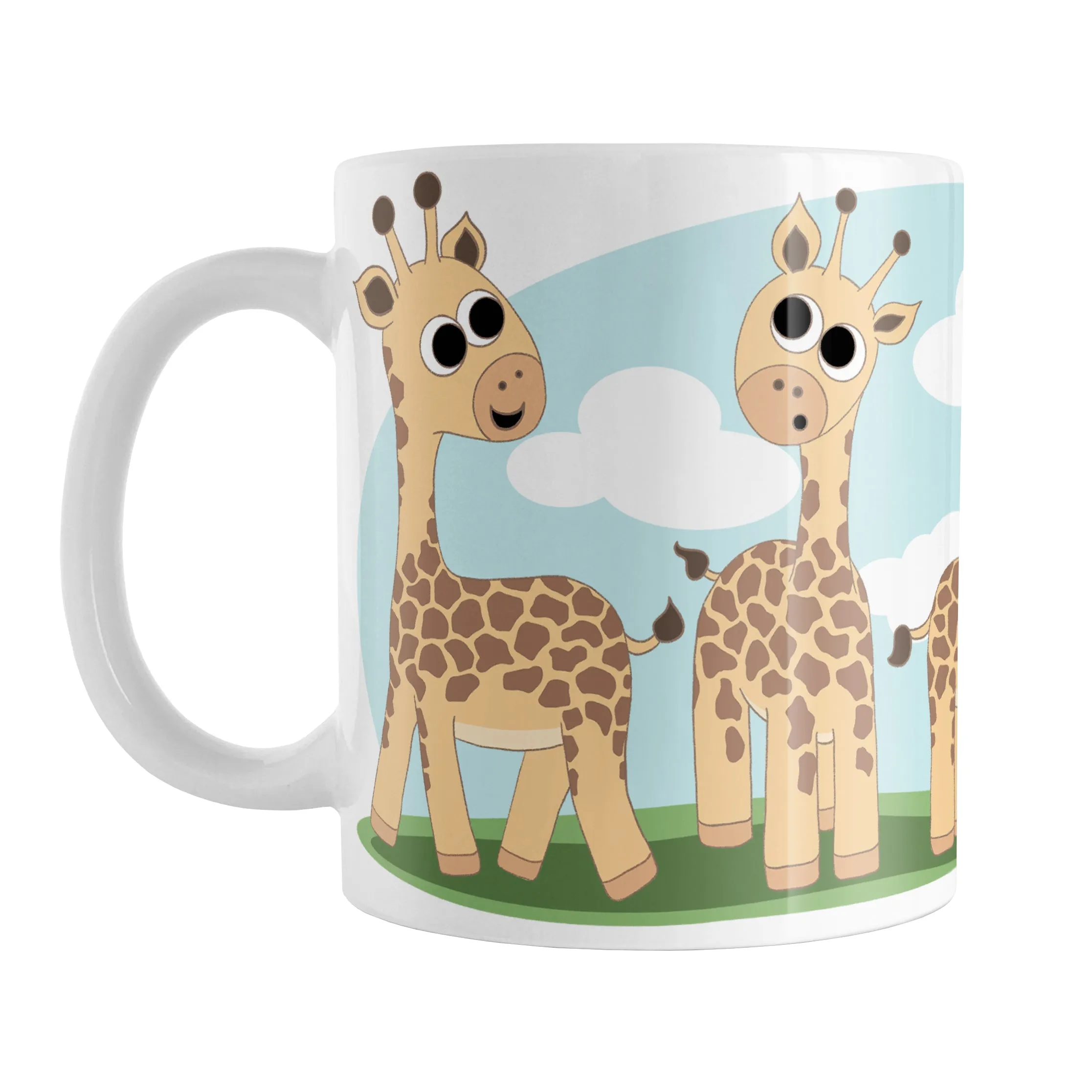 Gathering Giraffes Mug