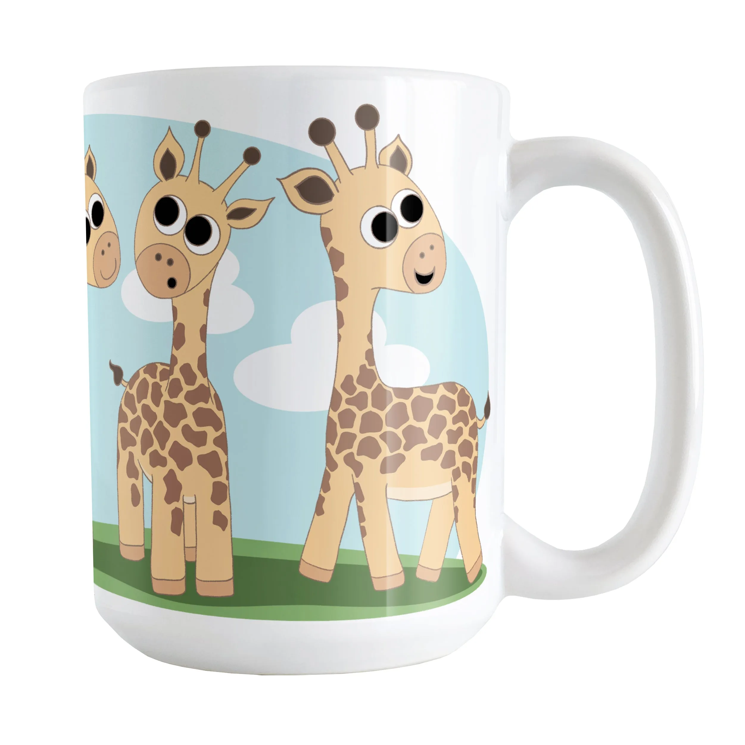 Gathering Giraffes Mug