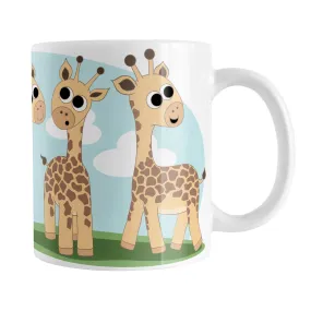 Gathering Giraffes Mug