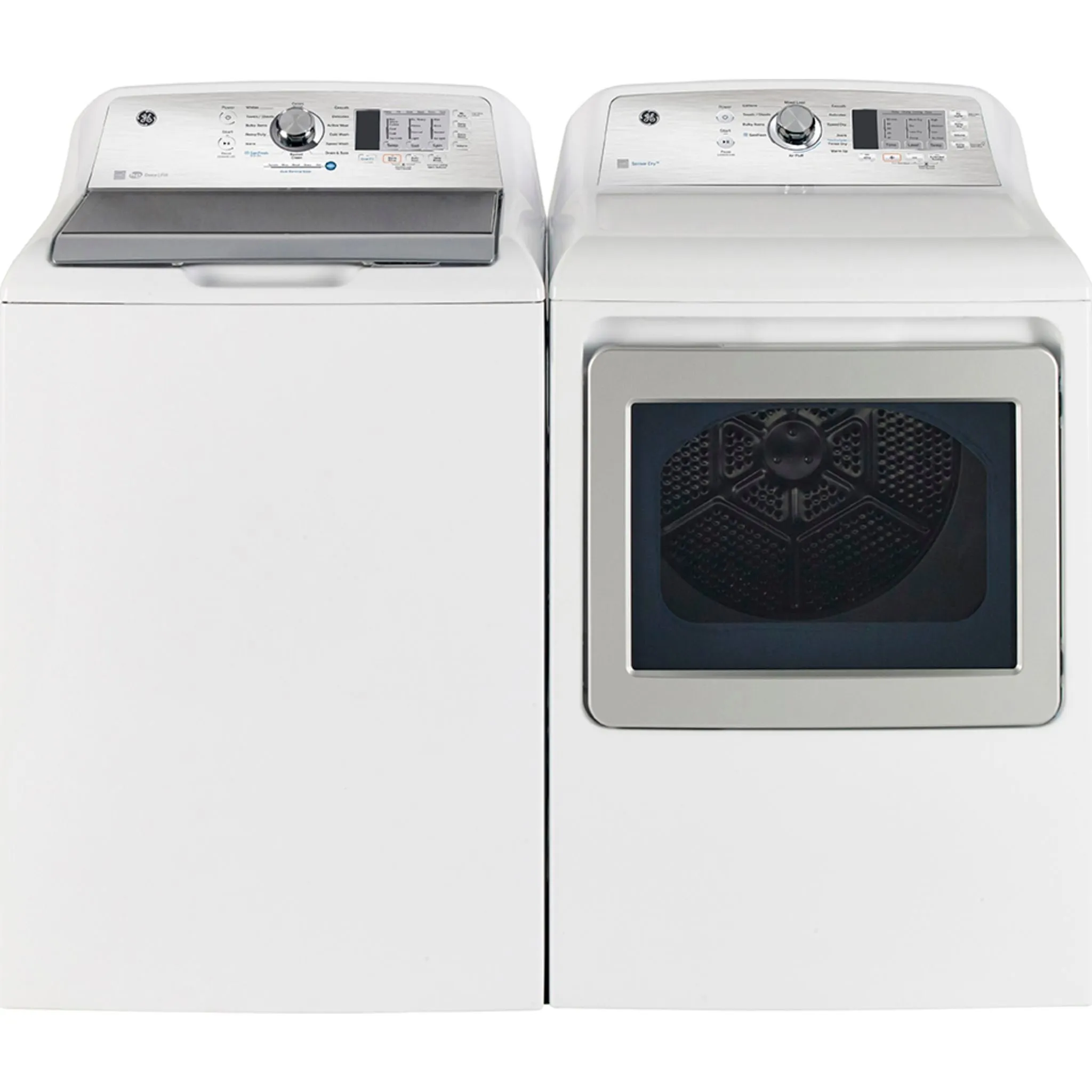 GE 7.4 cu.ft. Top Load Electric Dryer with SaniFresh Cycle White - GTD65EBMRWS