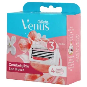 Gillette Venus Spa Breeze 2In1 Razor 3 PC