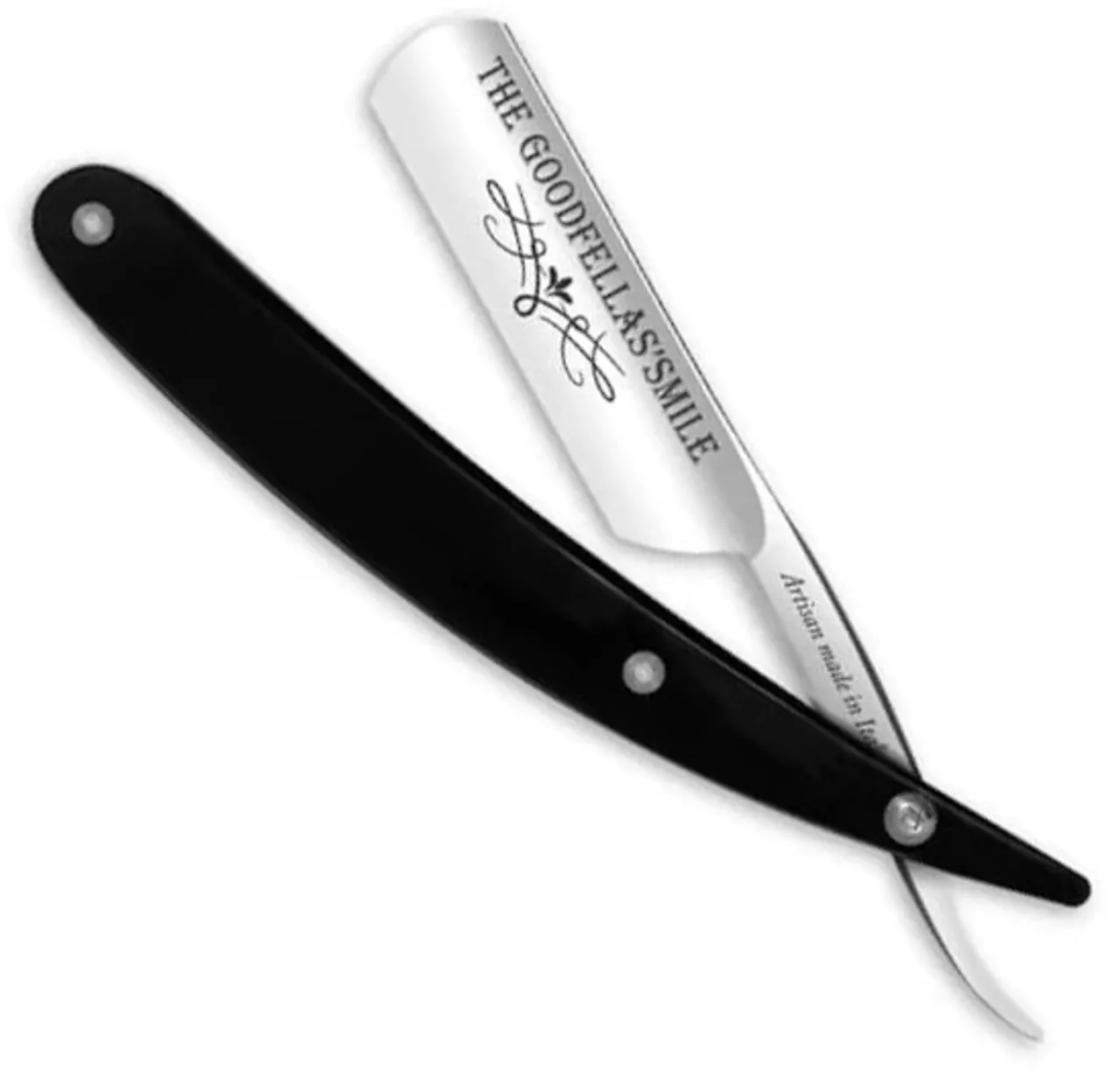 GoodFellas Smile - Premium Straight Razor - 5/8 Round Point