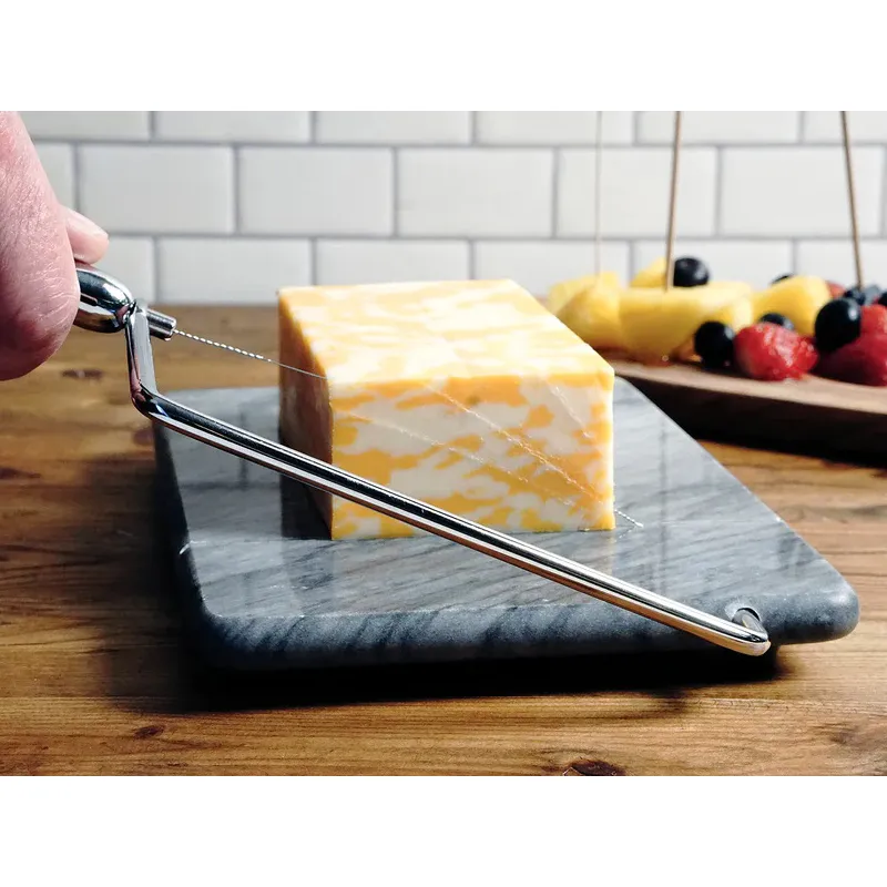 Gray Marble Cheese Slicer