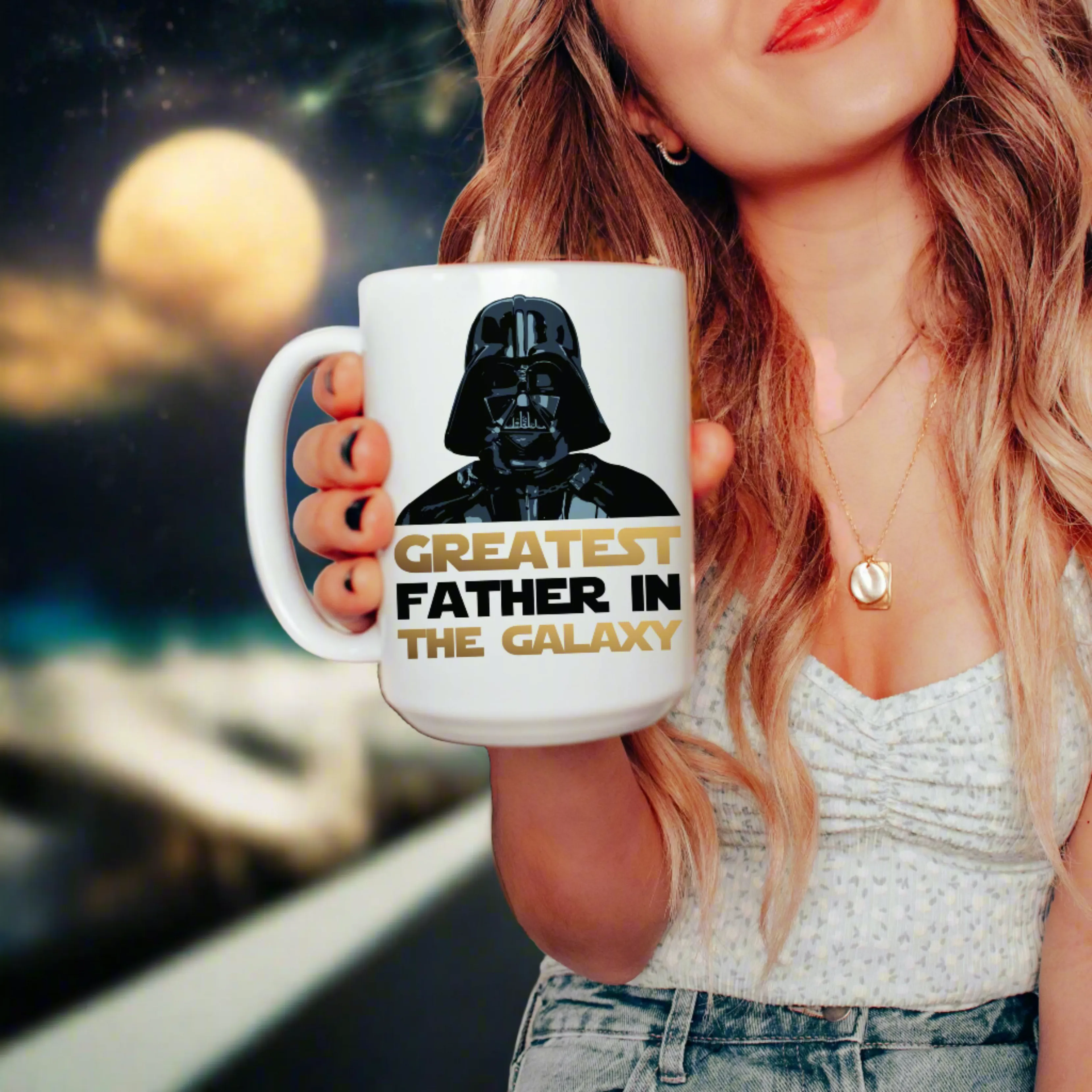 Greatest Father in the Galaxy Mug