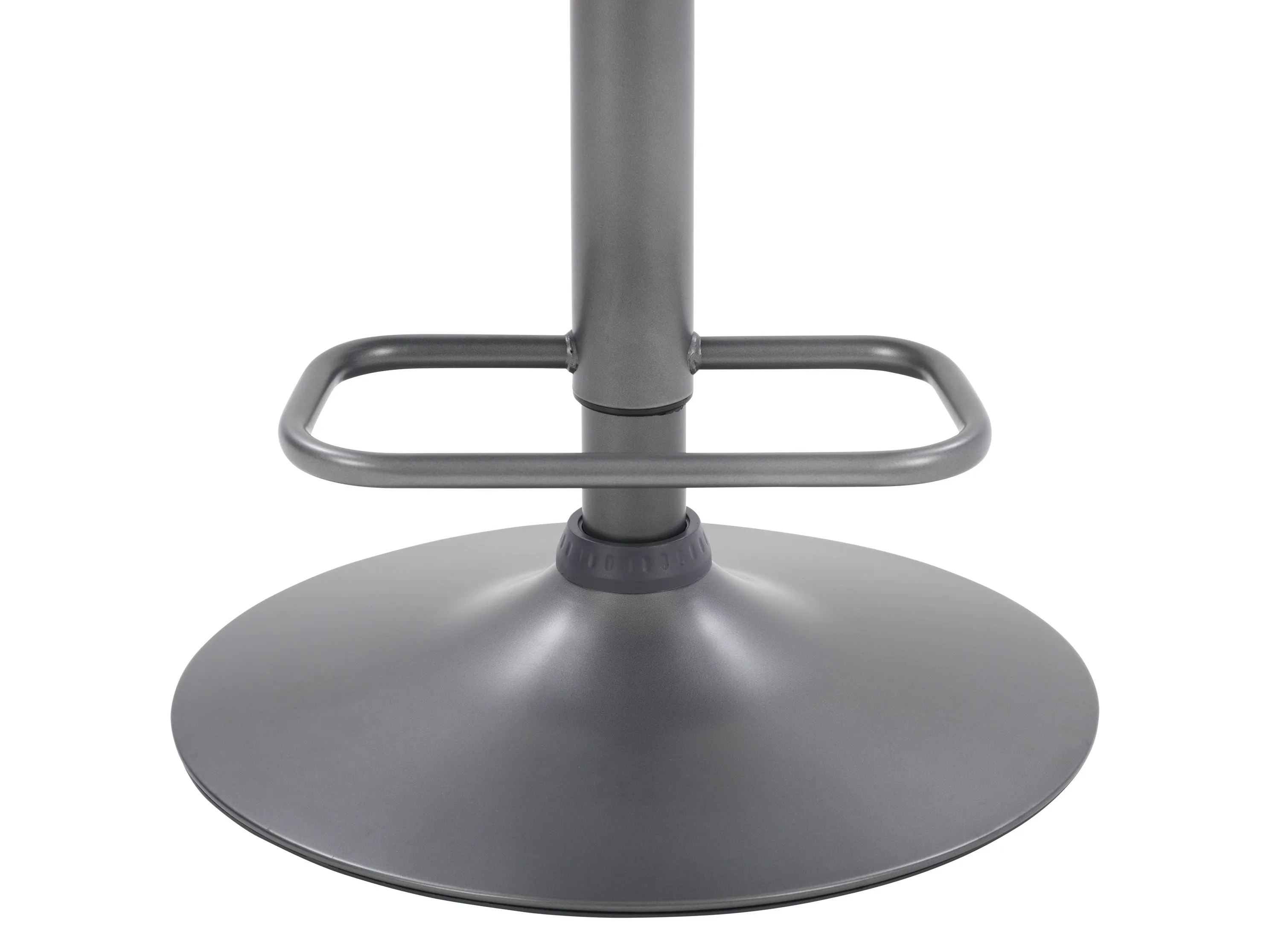 Grey Swivel Bar Stools Set of 2