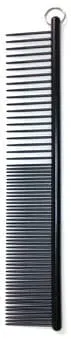 Greyhound Style Combs - 7.25" Med-Coarse (Teflon, Round Back)