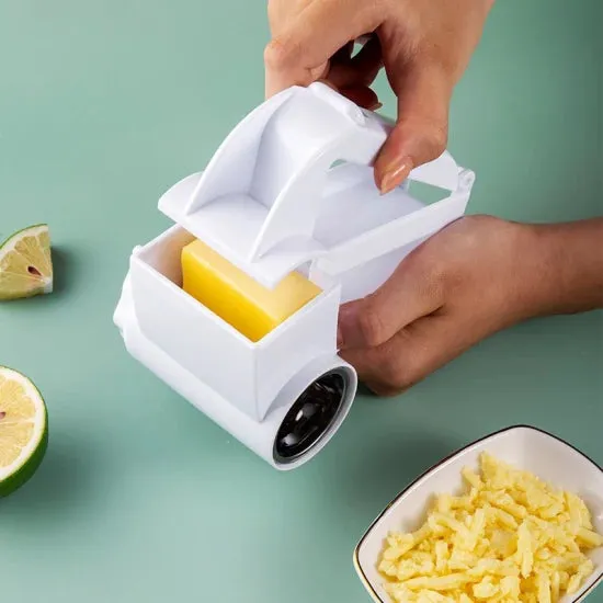 Hand held Rotary Grater cheese cutter slicer grater