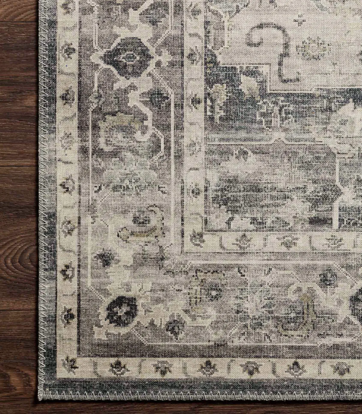 Hathaway Steel/Ivory Rug