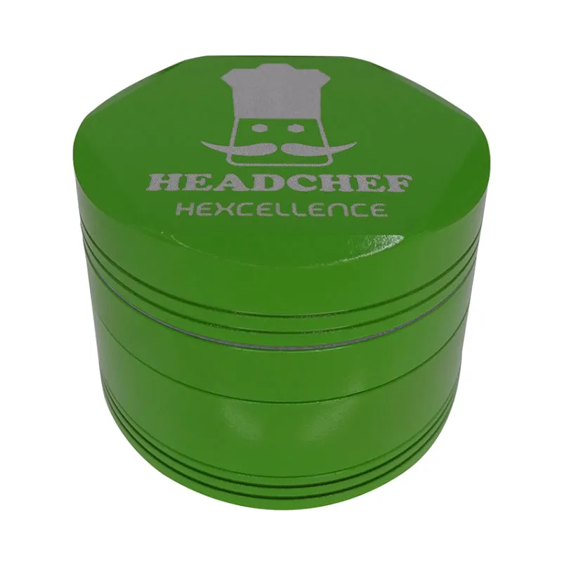 Headchef - Hardcore Hexcellence - 4 Part 62mm Metal Grinder