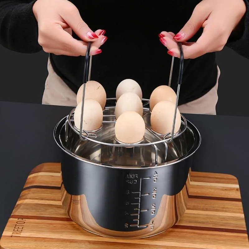 Heat Resistant Stackable Egg Steamer Rack