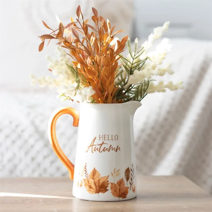 Hello Autumn Ceramic Jug