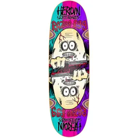 Heroin - Razor Egg Spliced 9.5 Skateboard Deck