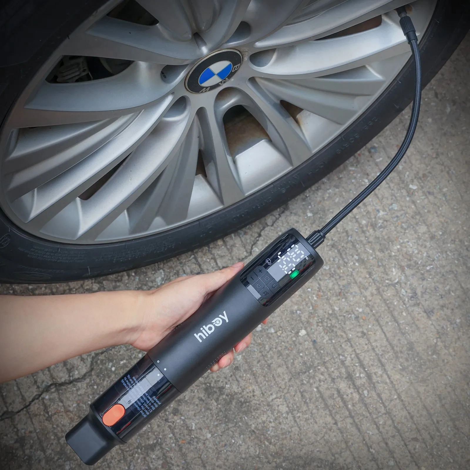 Hiboy 2-in-1 Tire Inflator and Vacuum