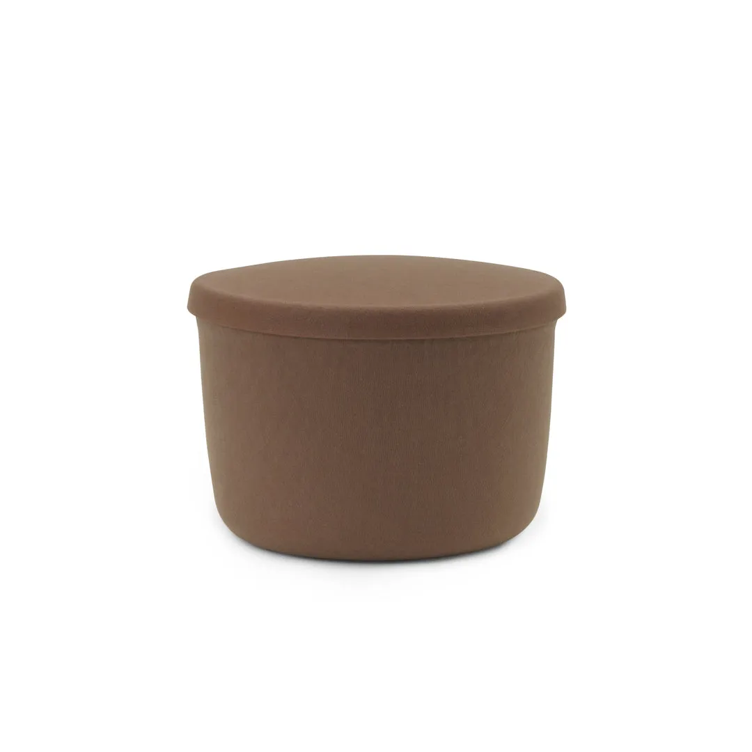 Hide Storage Pouf