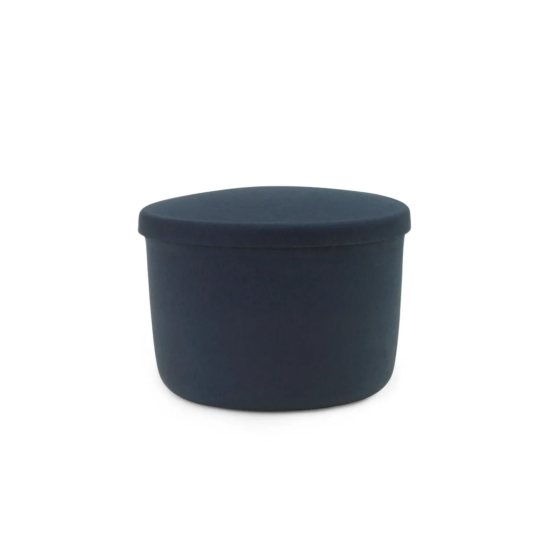 Hide Storage Pouf