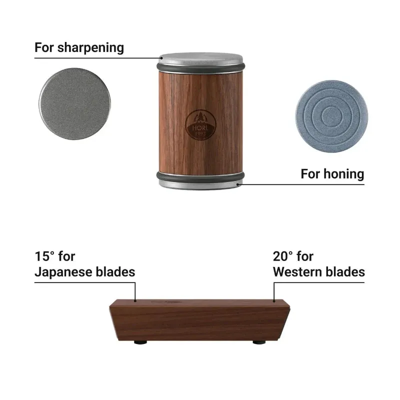 HORL 2 Knife Sharpener Walnut