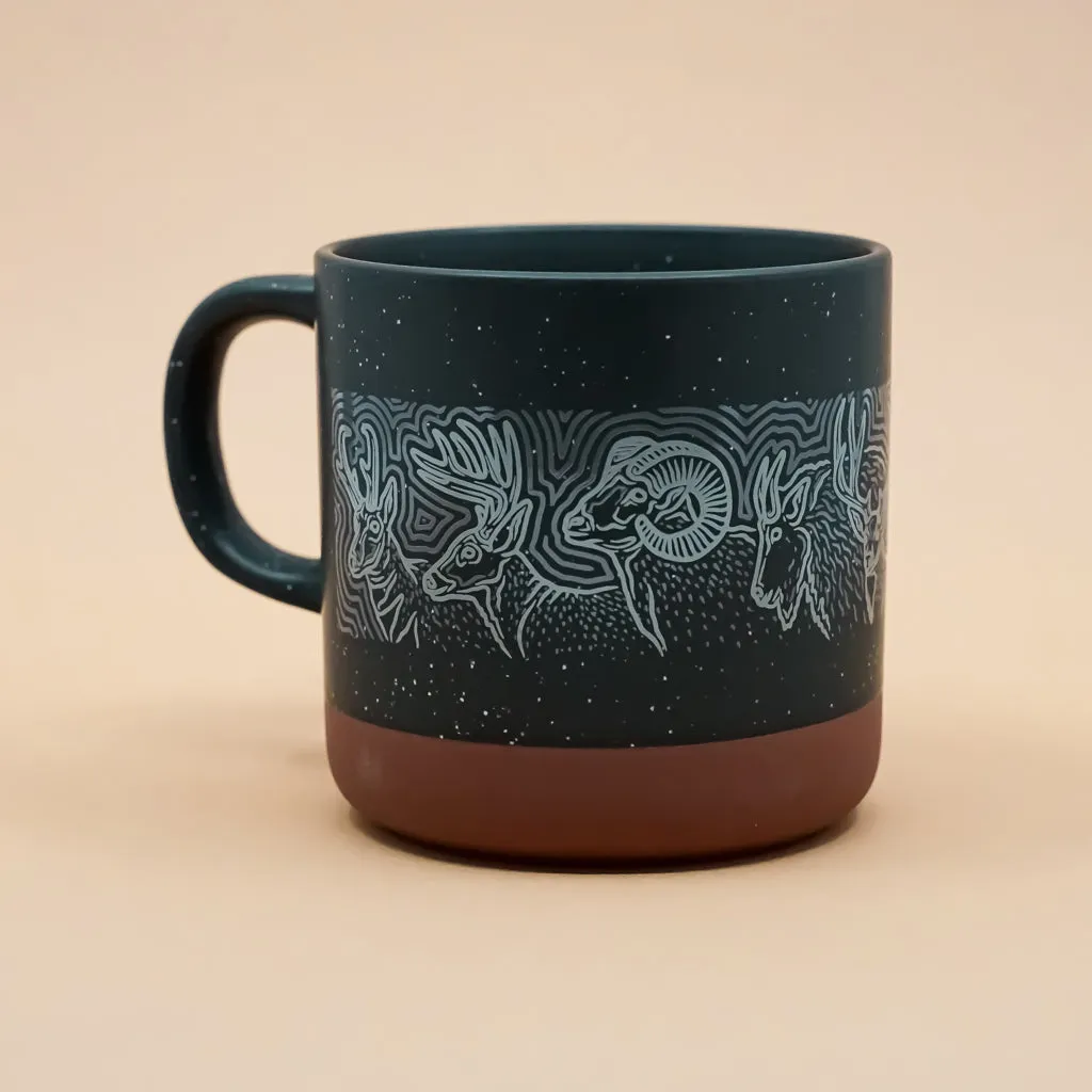 Horn & Antler Mug