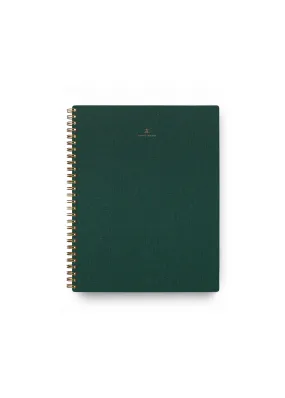 Hunter Green Spiral Notebook