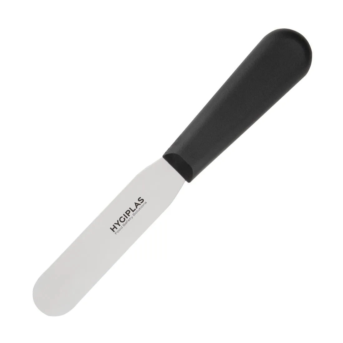 Hygiplas Straight Blade Palette Knife Black 10.3cm - D401