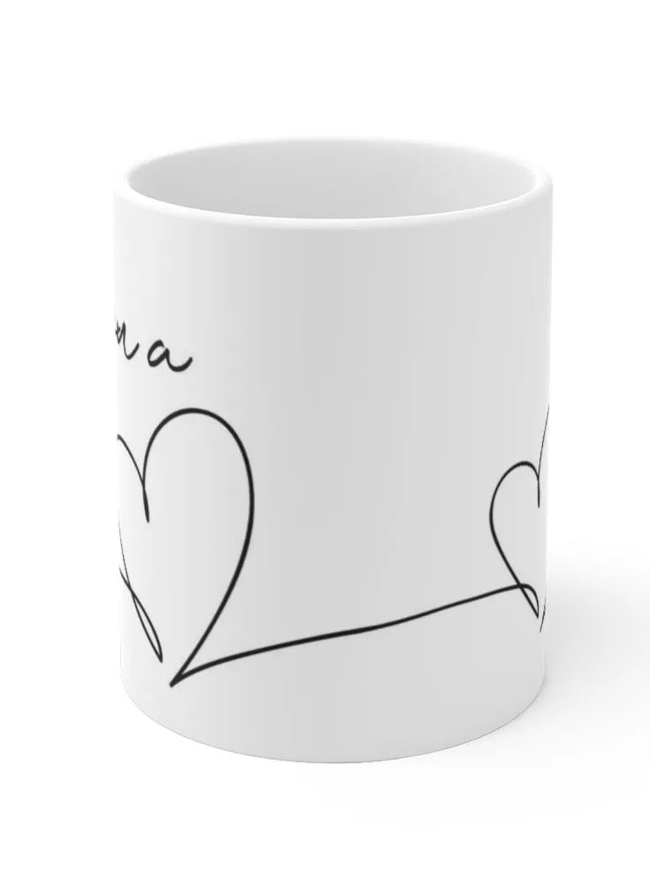 I Love You A Latte Coffee Mug