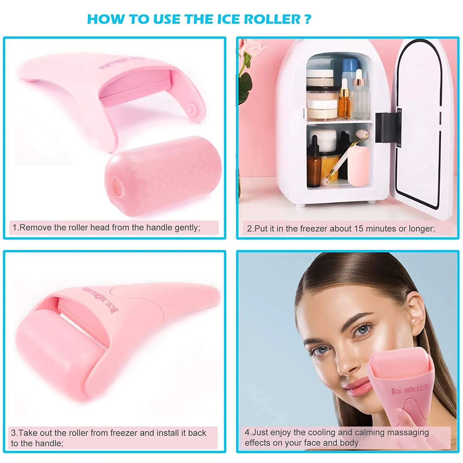 Ice Roller for Face, Eyes and Body Relief