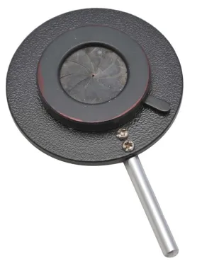 Iris Diaphragm, 3" Diameter (75mm) - Adjustable Inner Diameter - 30mm Maximum Aperture