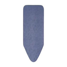 Ironing Board Cover   Pad Style C With Foam & Felt Padding – 49 in. x 18 in.  – Denim Blue