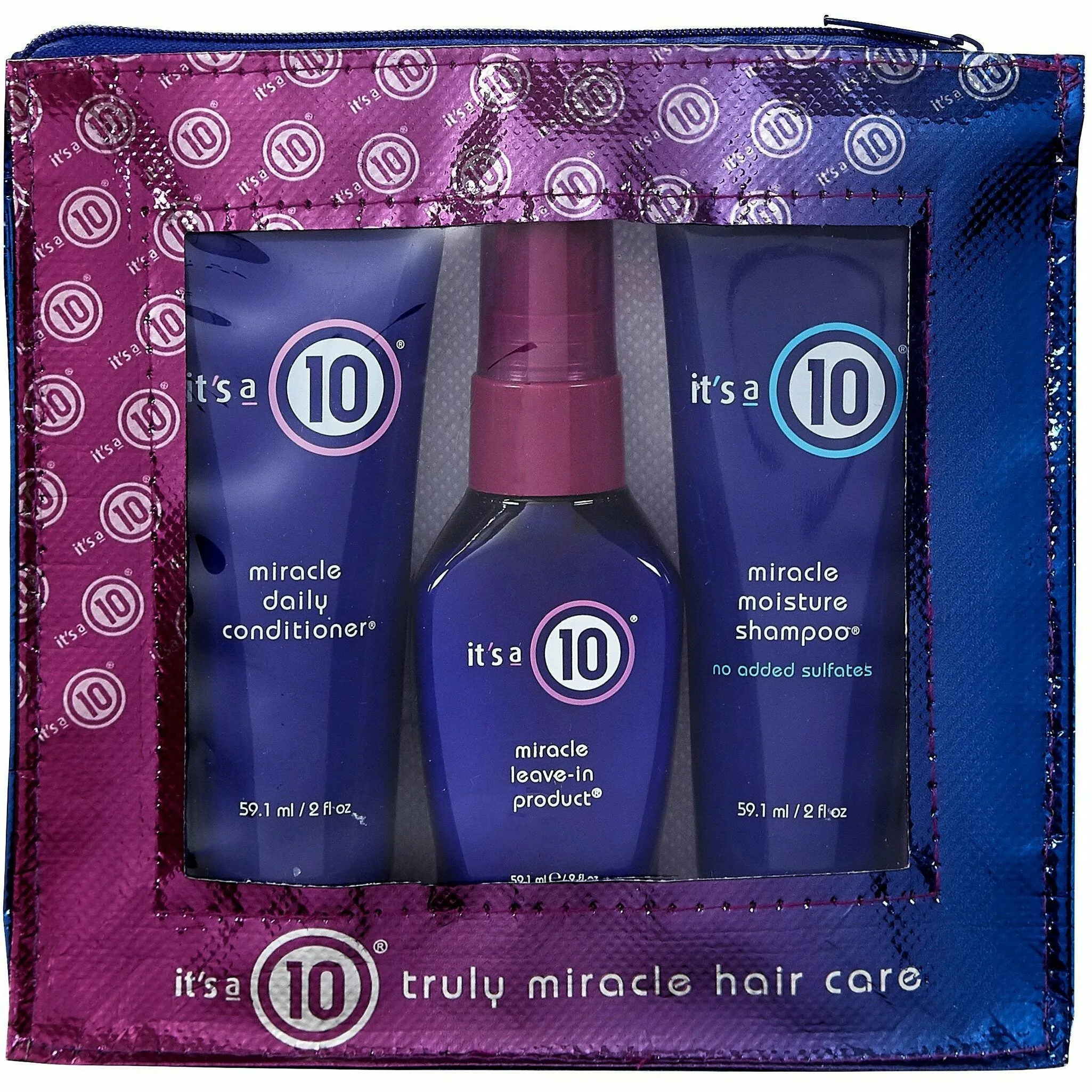 It's a 10: Miracle Conditioning Travel Set