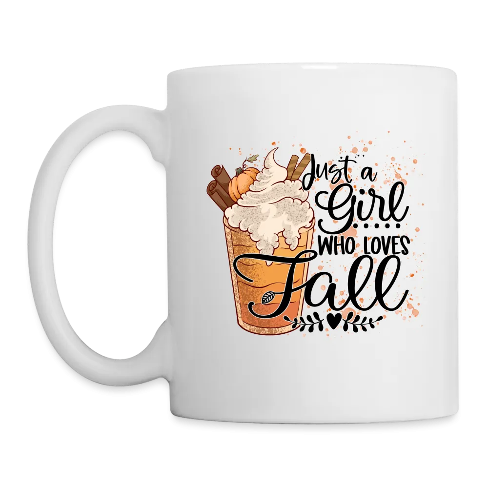 Just A Girl Who Loves Fall Coffee/Tea Mug