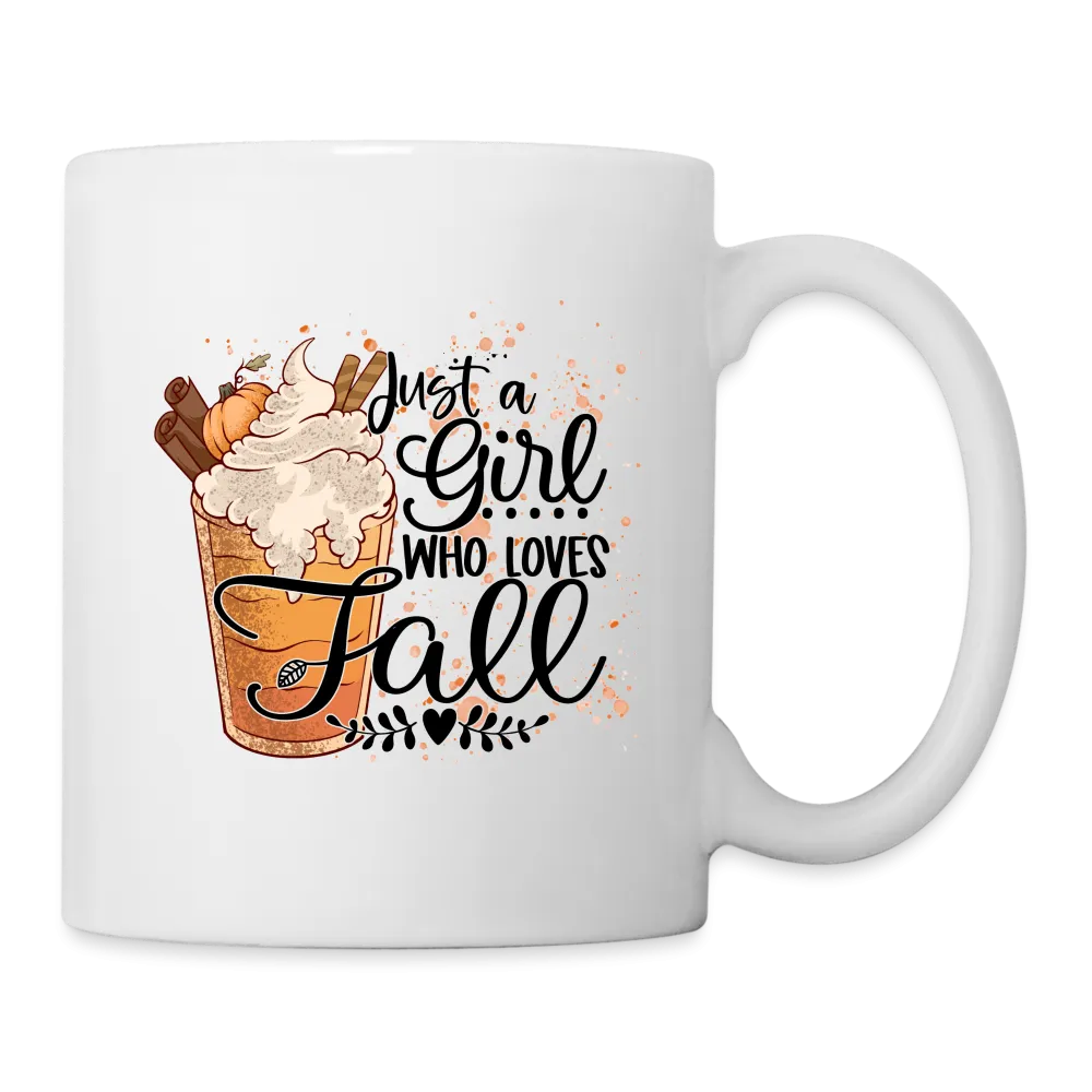 Just A Girl Who Loves Fall Coffee/Tea Mug