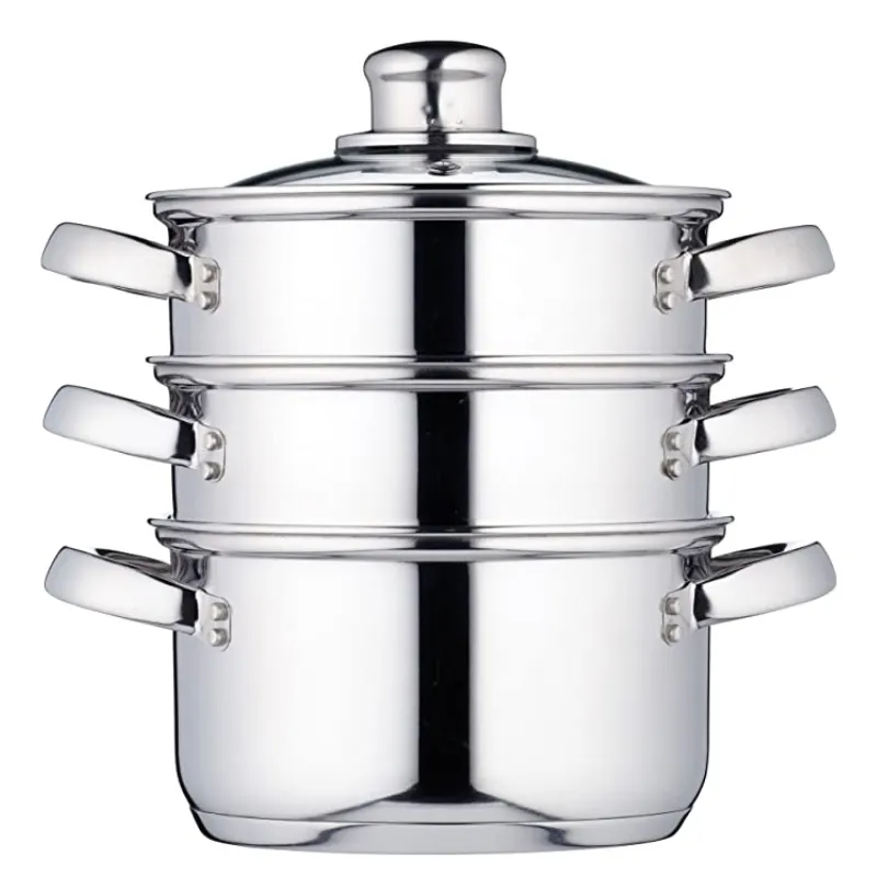 K.C. 3TIER 16CM STEAMER Stainless Steel