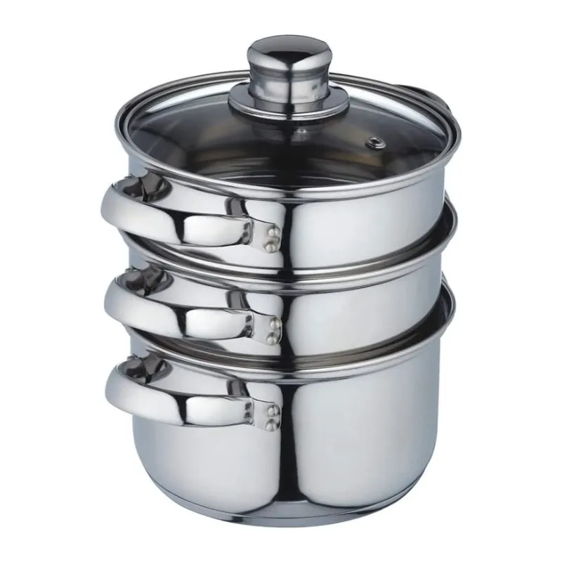 K.C. 3TIER 16CM STEAMER Stainless Steel