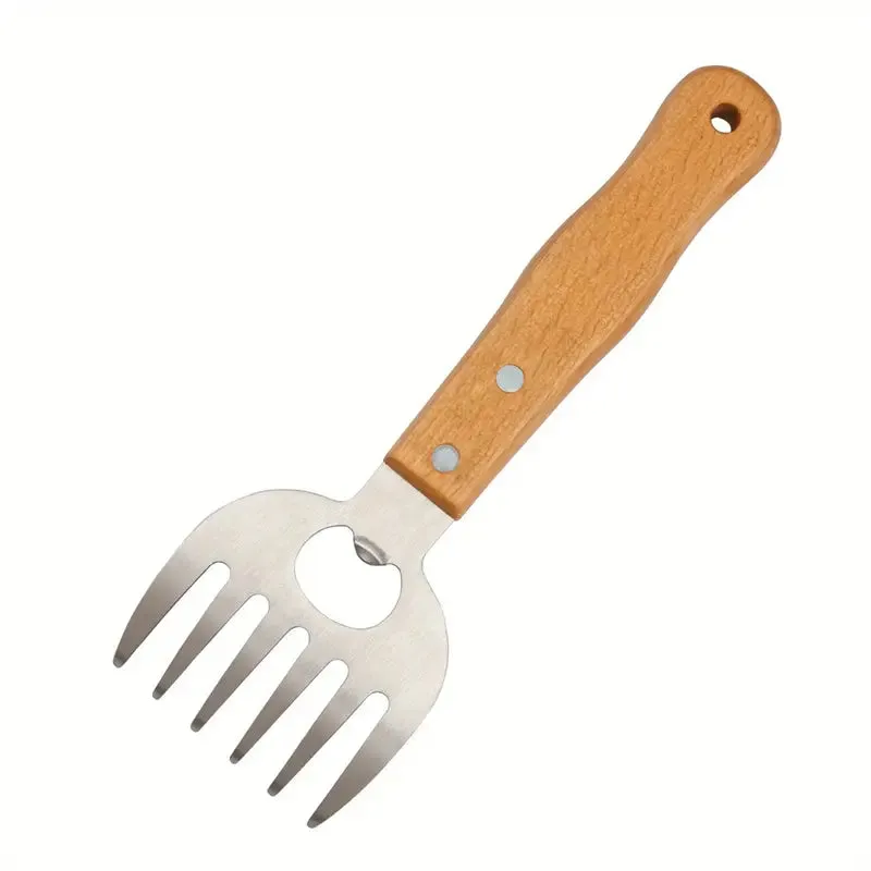 Kitchen 2pcs, Meat Shredding Claws With Wooden Handle