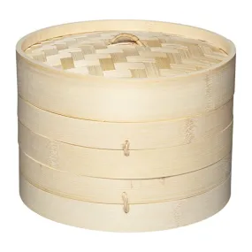 Kitchen Craft Bamboo Steamer 8in / 20cm