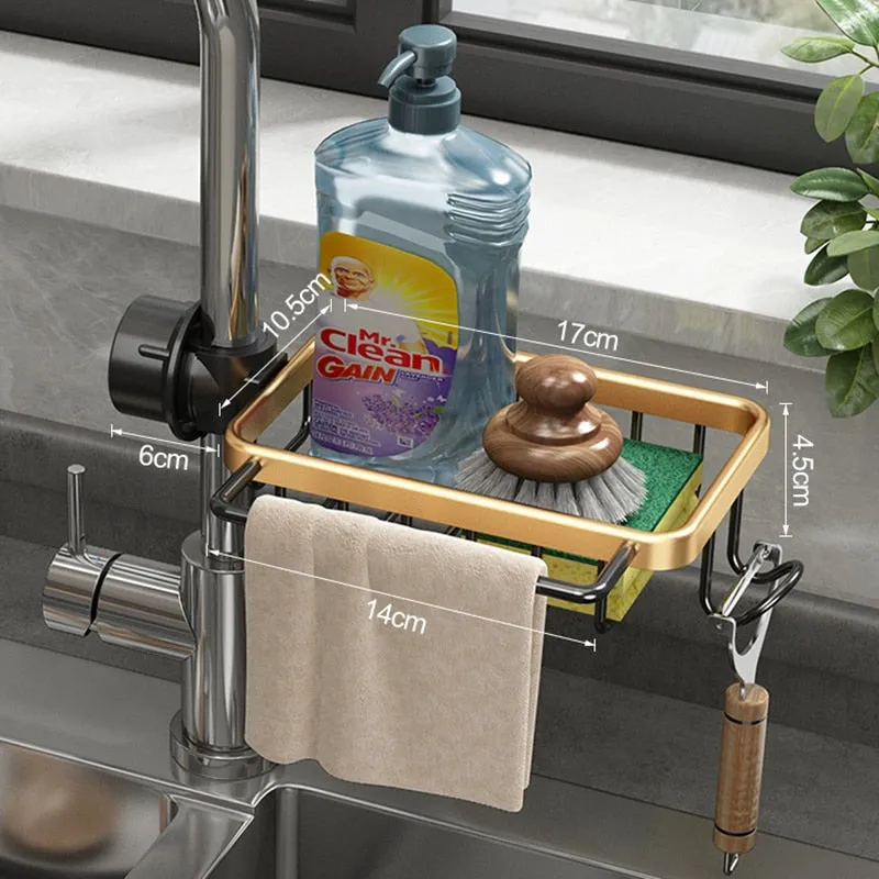 Kitchen Organizer Sink Drain Rack