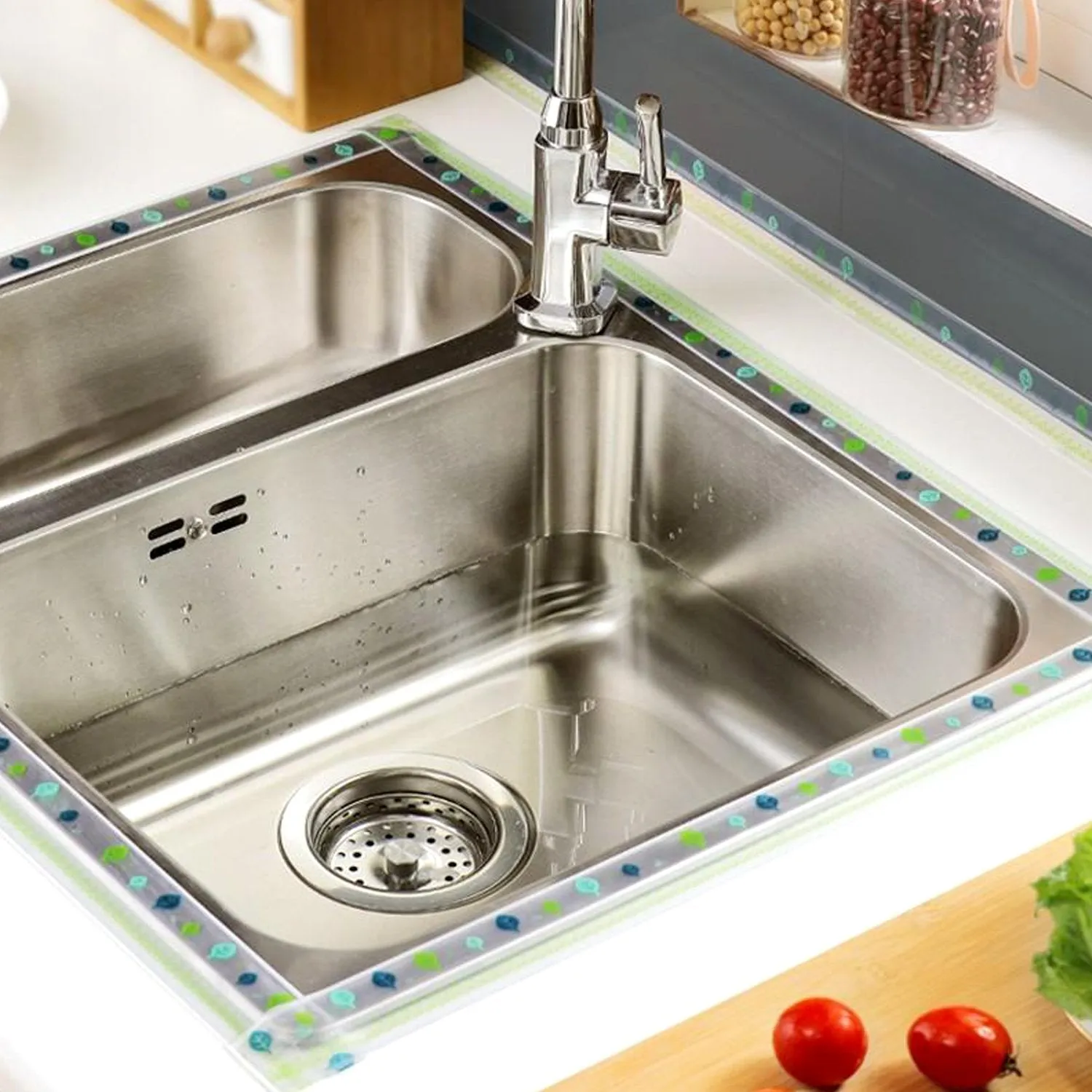 Kitchen Sink Platform Sticker Bathroom Corner Tape (3Meter Size)