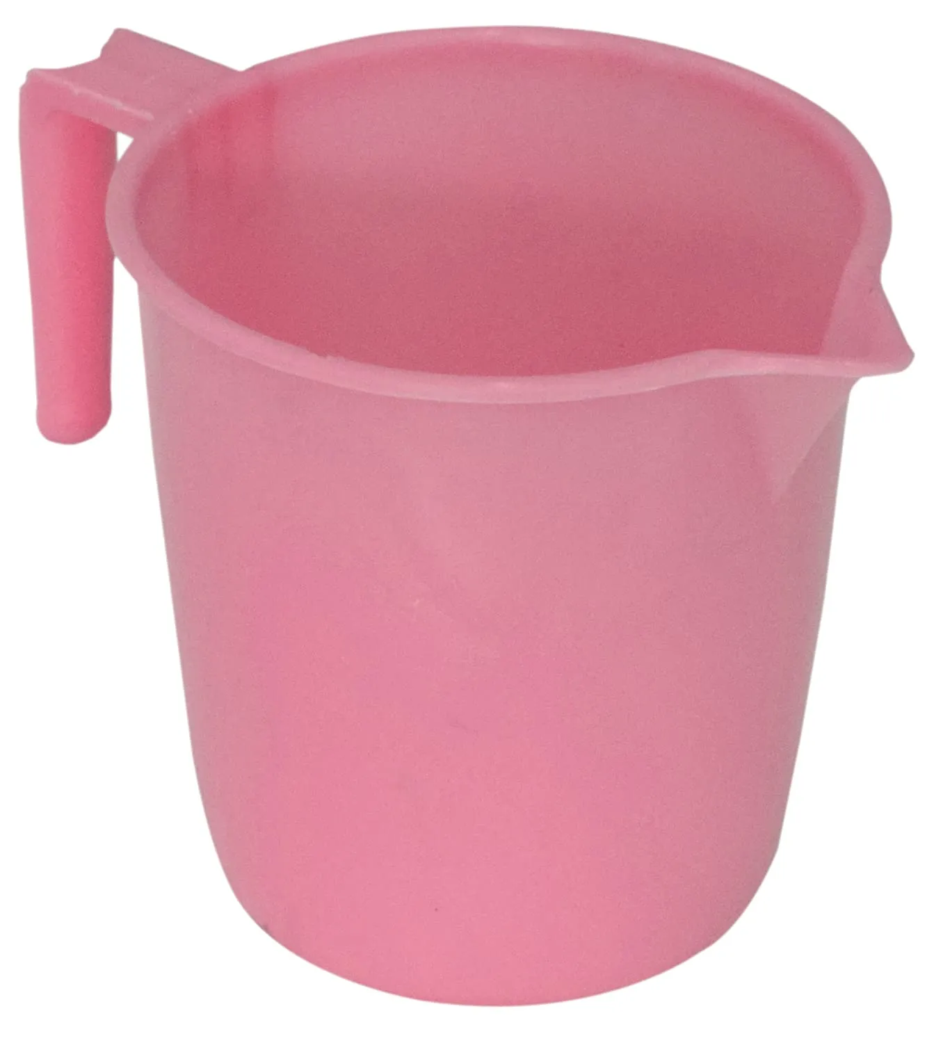 Kuber Industries 2 Pieces Plastic Bathroom Dustbin & Mug Set (Pink)