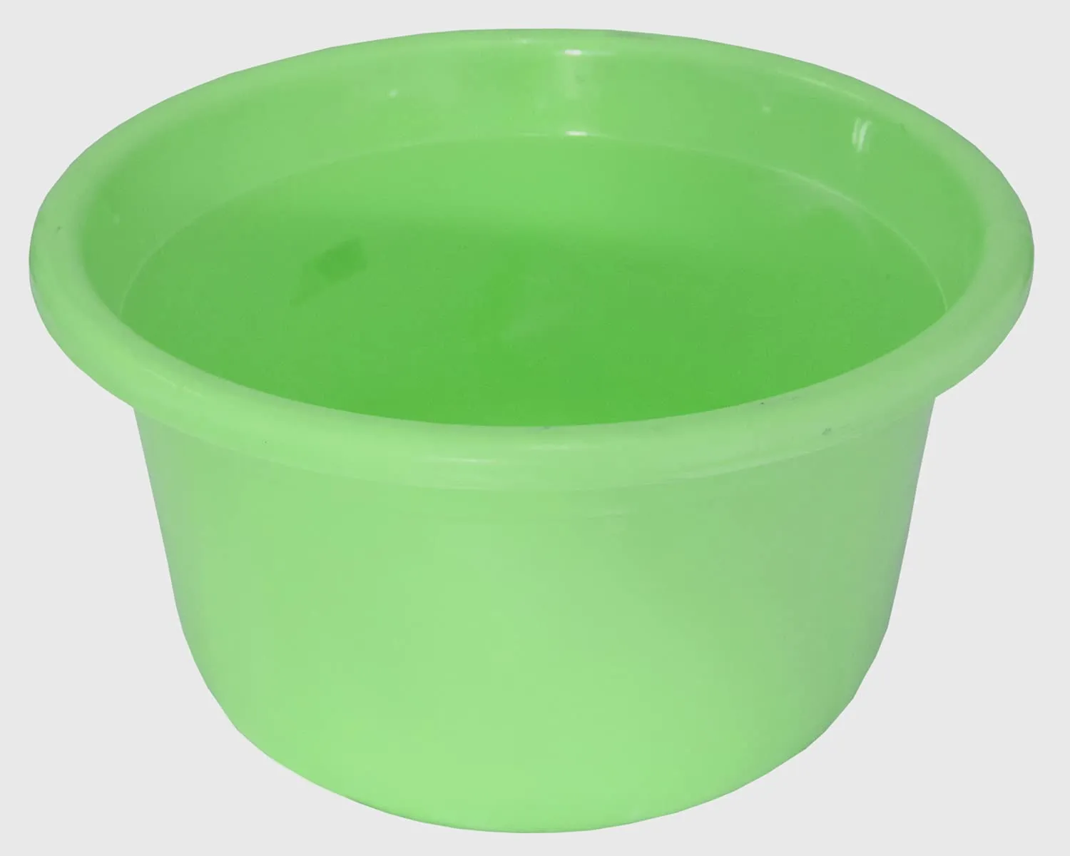 Kuber Industries 3 Pieces Plastic Mug, Dustbin & Tub Set (Green)