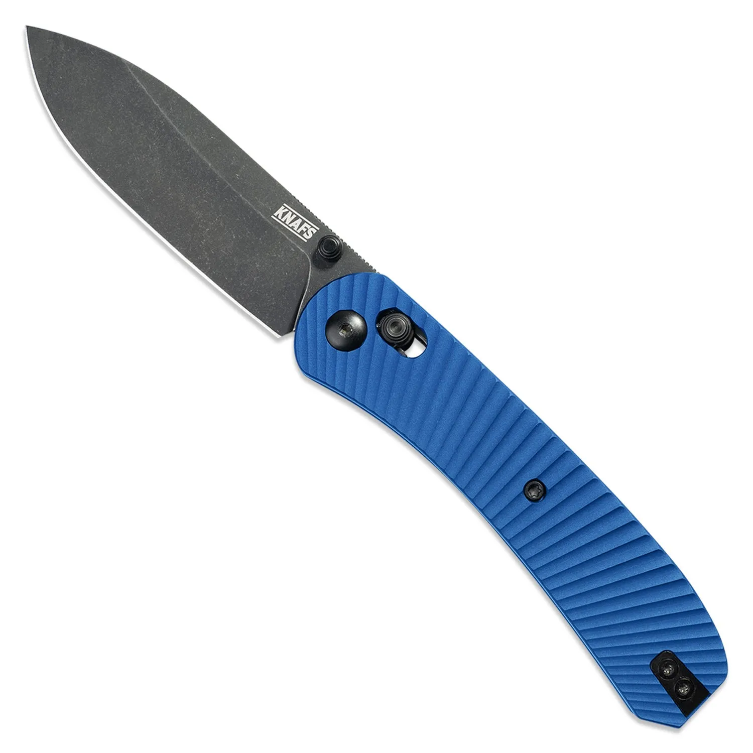 Lander 2 Pocket Knife - Solar Flare Aluminum Scales - Pre-built