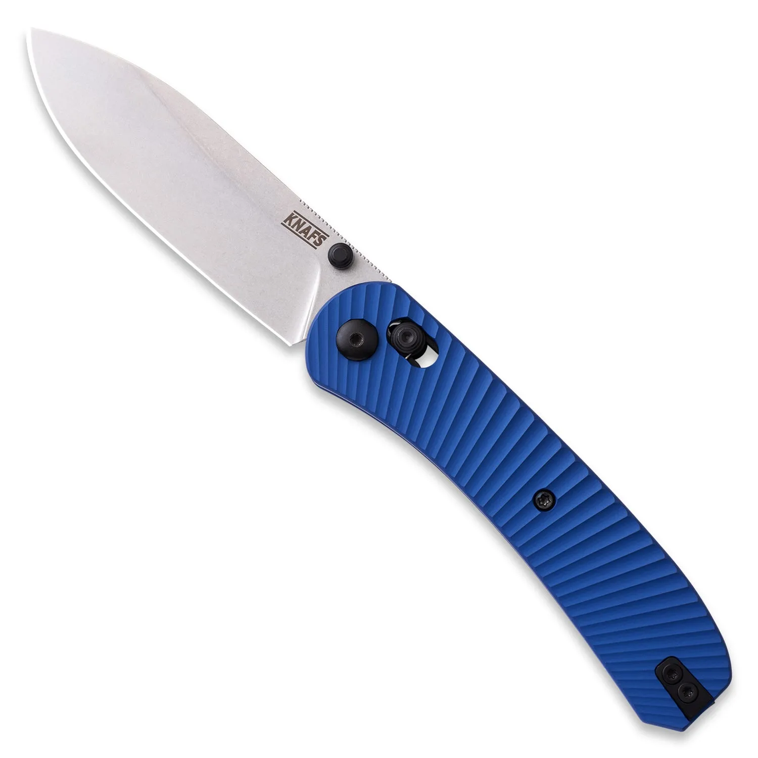 Lander 2 Pocket Knife - Solar Flare Aluminum Scales - Pre-built