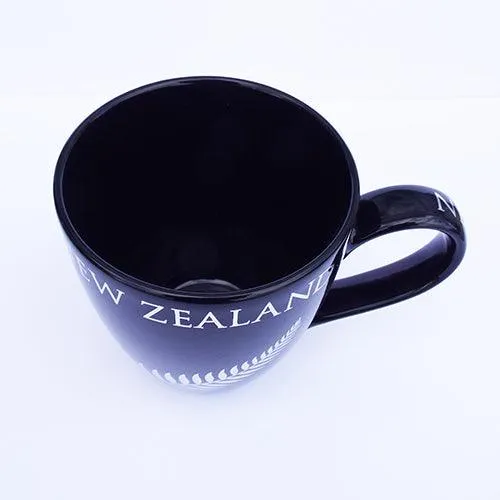 Large NZ Silver Fern Coffee or Soup Mug