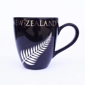 Large NZ Silver Fern Coffee or Soup Mug