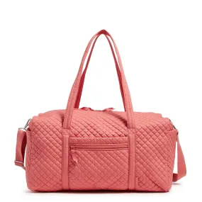 Large Travel Duffel - Terra Cotta Rose