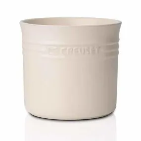 Le Creuset Stoneware Large Utensil Jar Almond