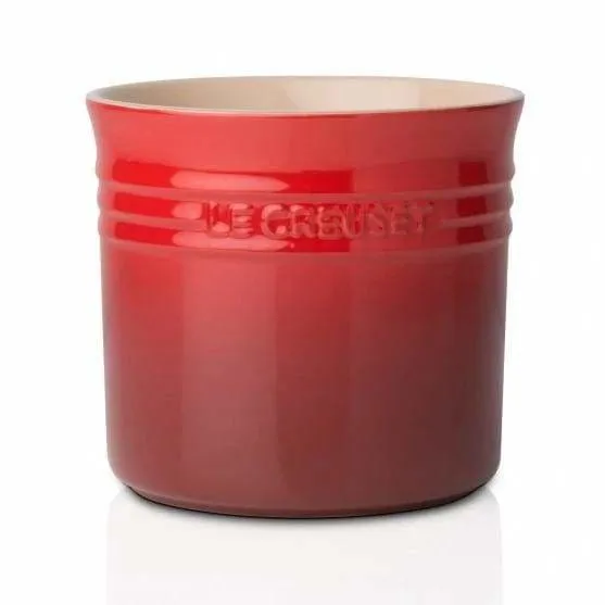 Le Creuset Stoneware Large Utensil Jar Cerise